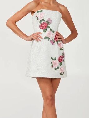 Helsi | Dresses | Helsi Florence Strapless Aline Midi Dress | Poshmark